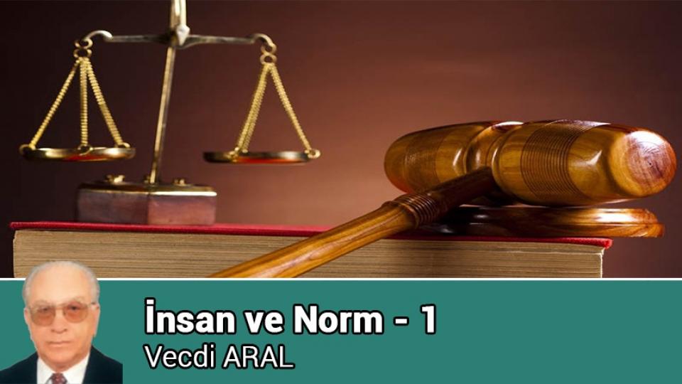 İnsan ve Norm -1 / Prof. Dr. Vecdi Aral