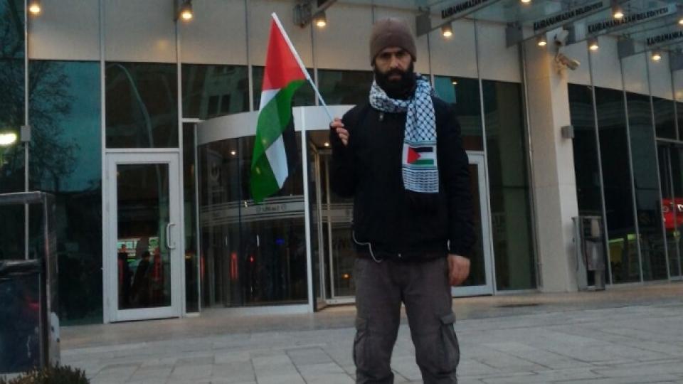 Kudüs yolcusu Aktivist  Kahramankazan'da ağırlandı!