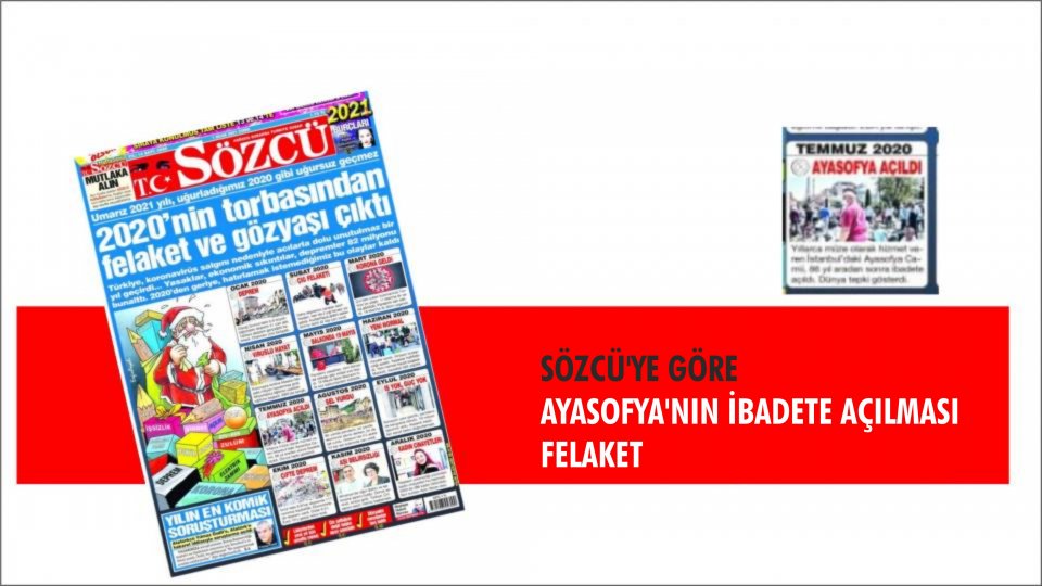 Çin Komünist rejiminden intikam amaçlı hapis cezası / Sözcü'den büyük rezillik! Ayasofya hakkında skandal ifadeler