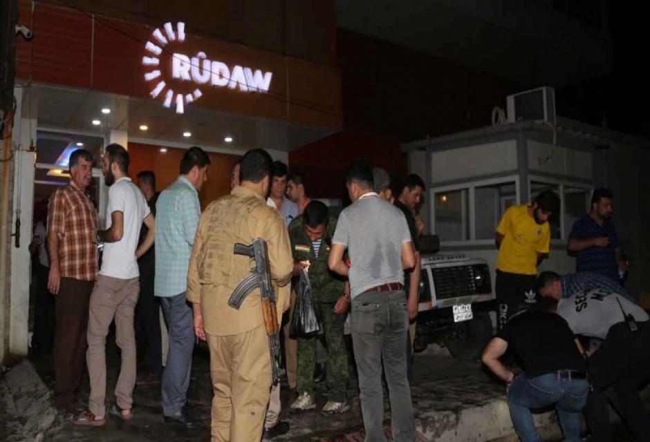 RUDAW'a bombalı saldırı