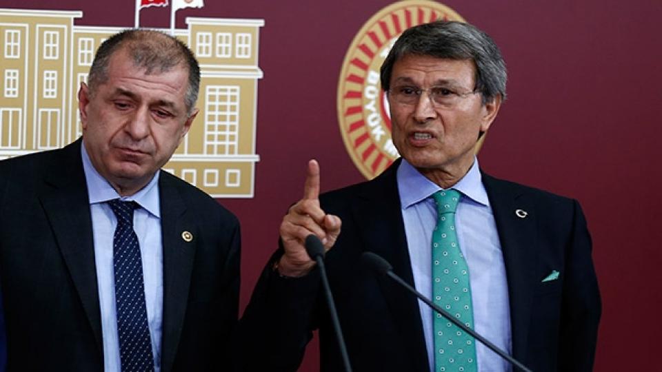 Özdağ ve Halaçoğlu'na saldırı
