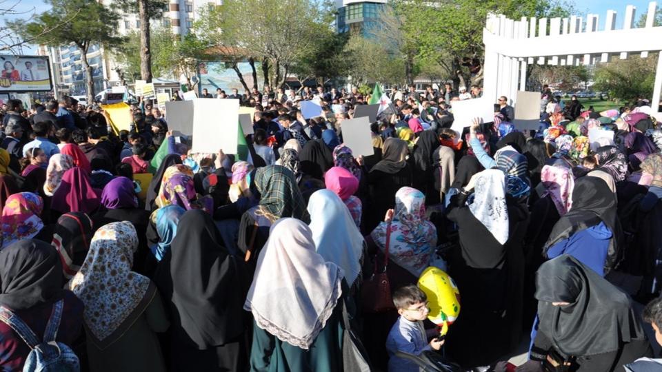  İdlib için Batman’da protesto: Daha fazla insan ölmesin istiyorsak öncelikle emperyalist tuzağı görmek gerekir