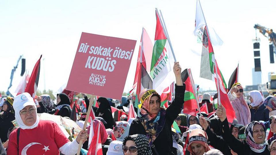 İyilikte Yarışan Sınıflar Projesi devam ediyor / Büyük Kudüs Mitingi düzenlendi