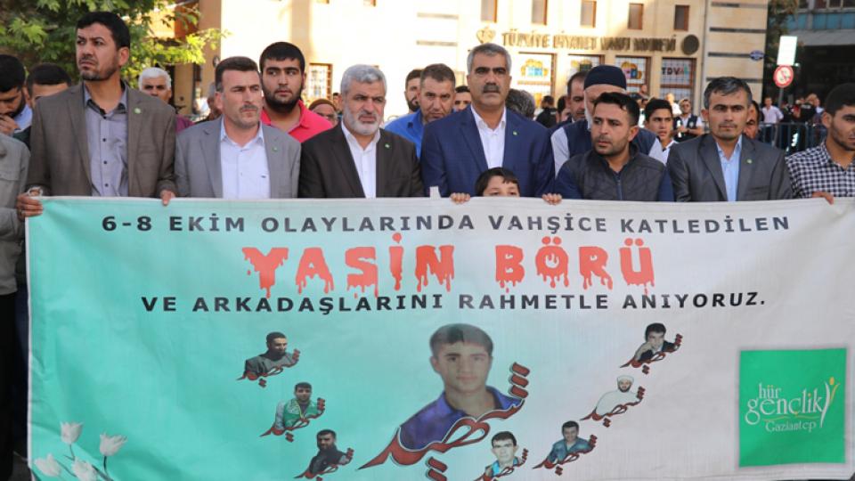 Yasin Börü ve Arkadaşları Anıldı