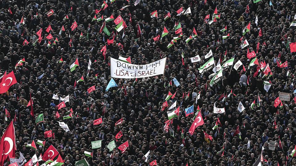 Saadet Partisi'nden 'Kudüs İslam'ındır' Mitingi 
