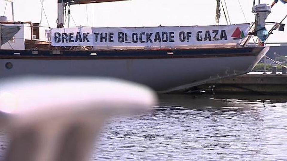 İsveç'ten yola çıkan "Gazze'ye Özgürlük Filosu" Holanda'da