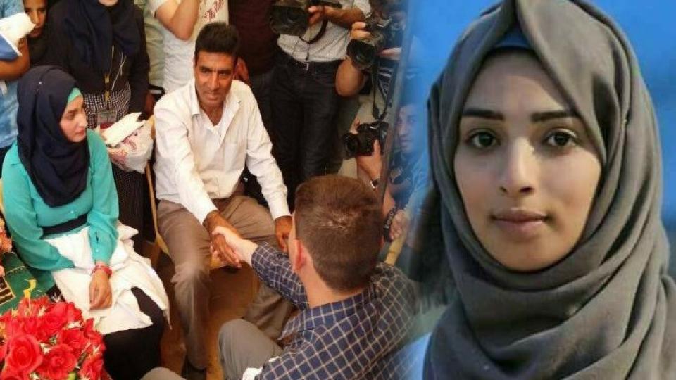 Siyonist İsrail, yaralılara yardım eden hemşire Rezan El Neccar'ı şehit etti