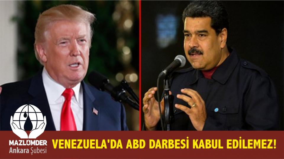 Mazlumder Ankara Firas İsmail Kassap'ın Irak'a idesinin durdurulmasını istedi / MAZLUMDER:VENEZUELA'DA ABD MUDAHALESİ KABUL EDİLEMEZ!