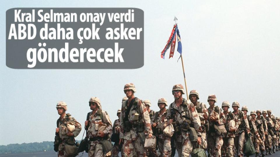 ABD, Suudi Arabistan'a 500 asker gönderecek