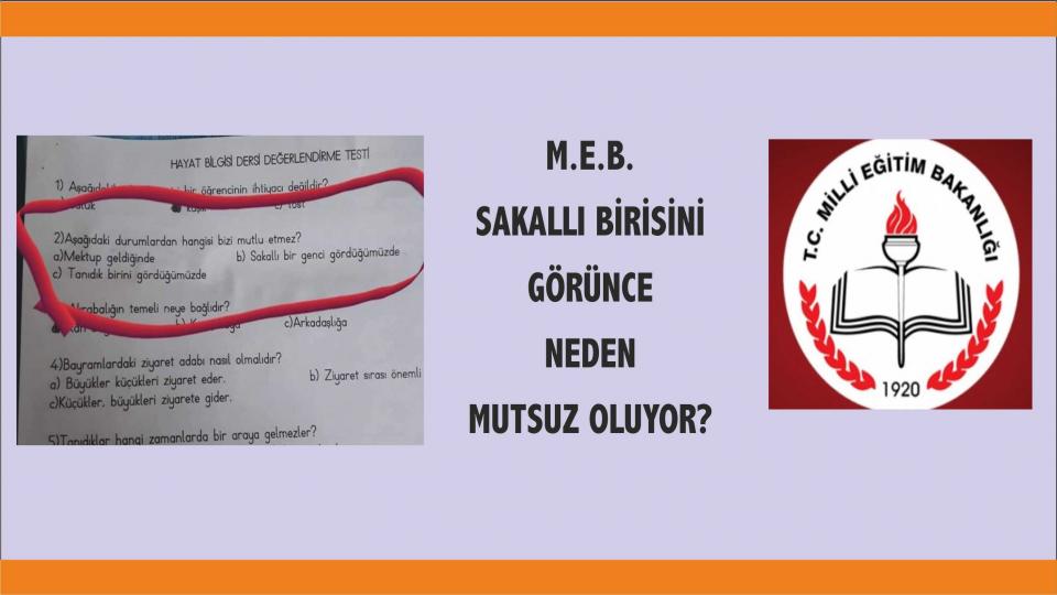 Hayat Bilgisi Dersinde Anti Müslüman Propagandası