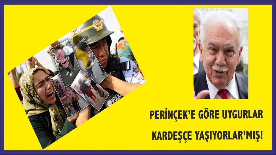Perinçek'in Uygur skandalı bitmiyor: 'Kardeşçe yaşıyorlar'mış