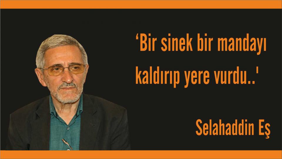 Selahaddin Eş:Her Türlü Irkçı Yaklaşım, Şeytan Askerliğine Soyunmaktır! / ‘Bir sinek bir mandayı kaldırıp yere vurdu..' - Selahaddin Eş