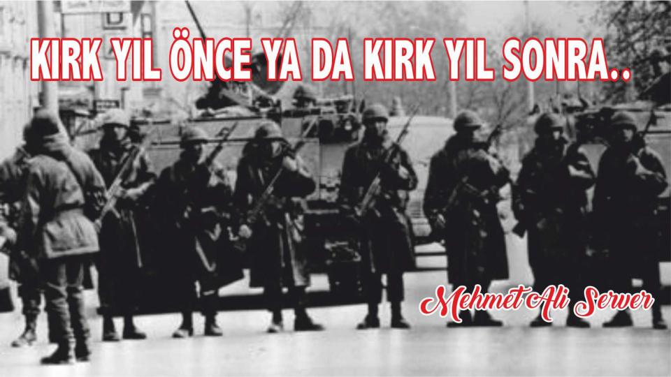 KIRK YIL ÖNCE YA DA KIRK YIL SONRA..  -M.Ali Server