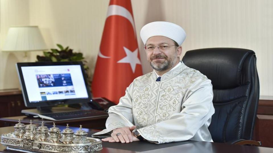 Ali Erbaş: Mücadelemiz, Kudüs tamamen özgür oluncaya kadar sürecek