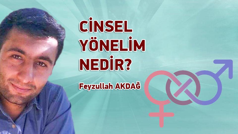 CİNSEL YÖNELİM NEDİR? / Feyzullah AKDAĞ