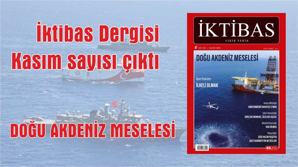 İktibas'ın 507'inci sayısı, Cumhuriyetin Fabrika Ayarları manşeti ile çıktı / İktibas Dergisi Kasım Sayısı çıktı!