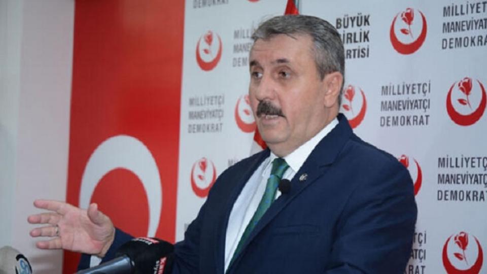 Destici, BBP’nin 2023 seçimlerindeki ittifak tercihini açıkladı