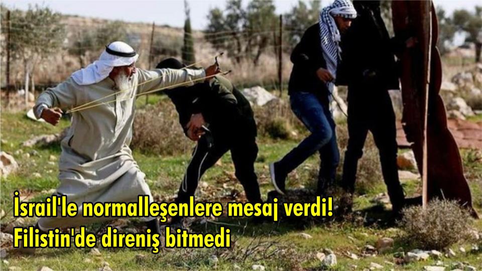 İsrail'le normalleşenlere mesaj verdi! Filistin'de direniş bitmedi