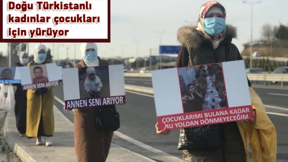Doğu Türkistanlı çocuklar ve Çin aşısı-Ahmet Taşgetiren / Doğu Türkistanlı kadınlar çocukları için yürüyor