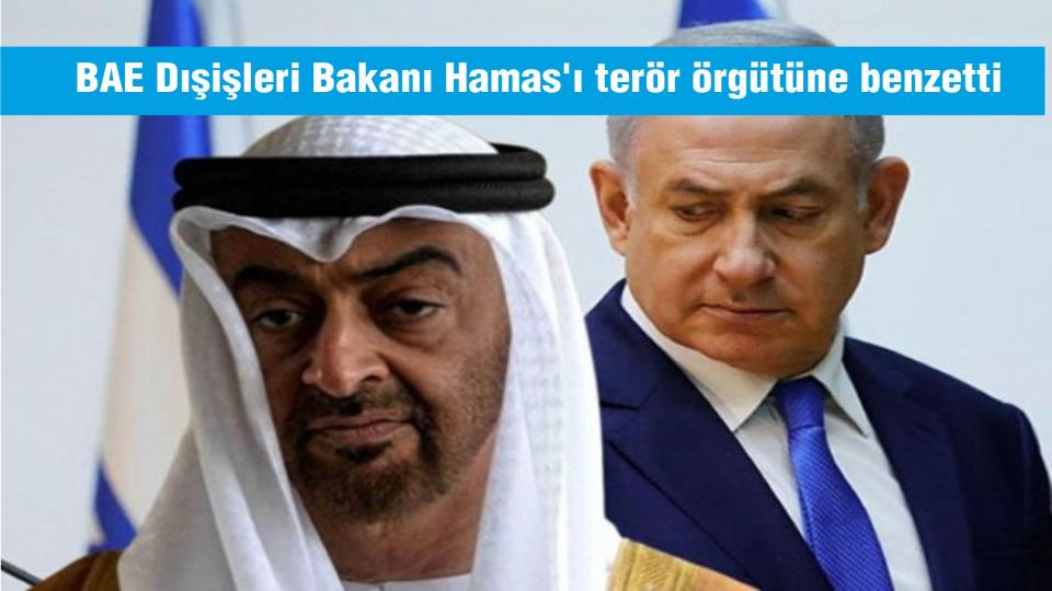 BAE, Hamas'ı teröristlere benzetti!