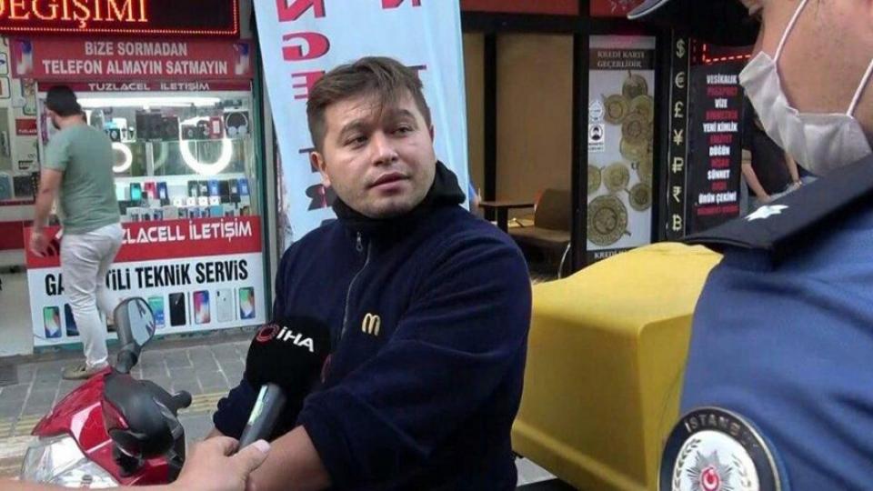 ‘Bana teşkilatın numarasını verin” diyen kurye beraat etti