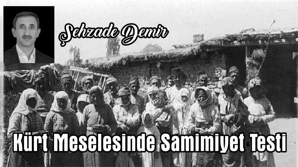 ŞEHZADE DEMİR / Çarşı Pazar Cayır Cayır / Hüdapar Genel Sekreteri Demir:“Kürt Meselesini Biz Çözeceğiz” diyenler için de ciddi bir samimiyet testine ihtiyaç vardır.