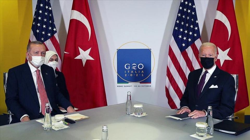 Erdoğan-Biden görüşmesi sona erdi