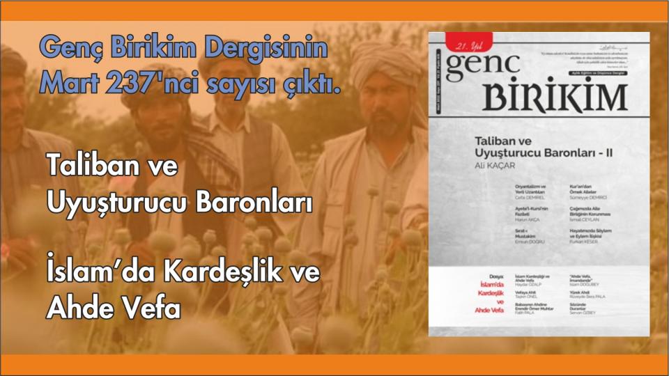 Genç Birikim dergisinin Ekim 2022 sayısı çıktı / Genç Birikim Dergisinin Mart 237'nci sayısı çıktı.