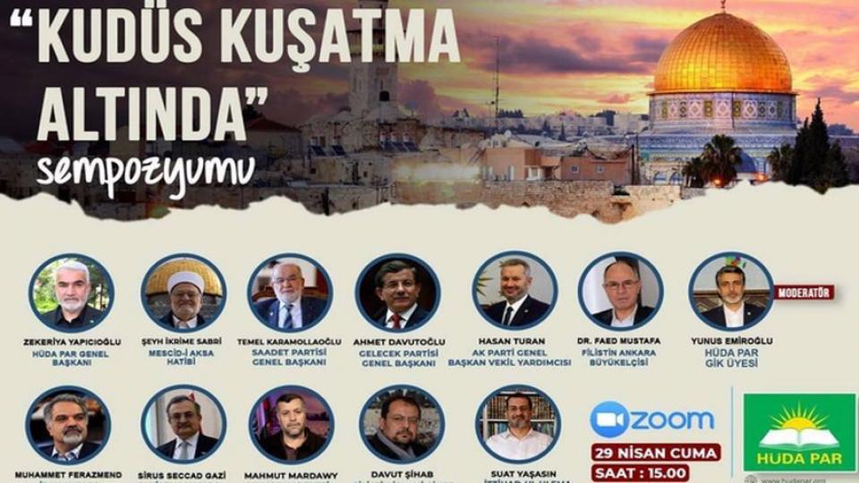HÜDAPAR Genel Başkanı: Kürd meselesi, adalet temelinde çözüme kavuşturulmalı / Hüda Par'dan Kudüs Günü sempozyumu