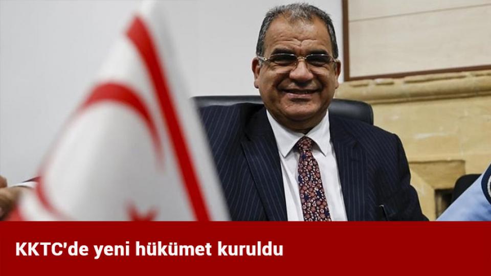 KKTC'de yeni hükümet kuruldu