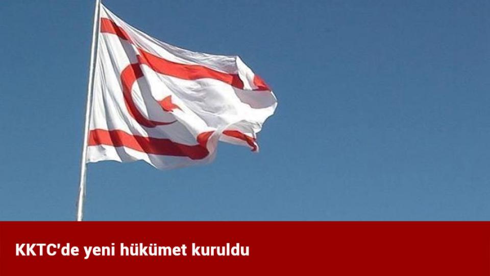 KKTC'de yeni hükümet kuruldu