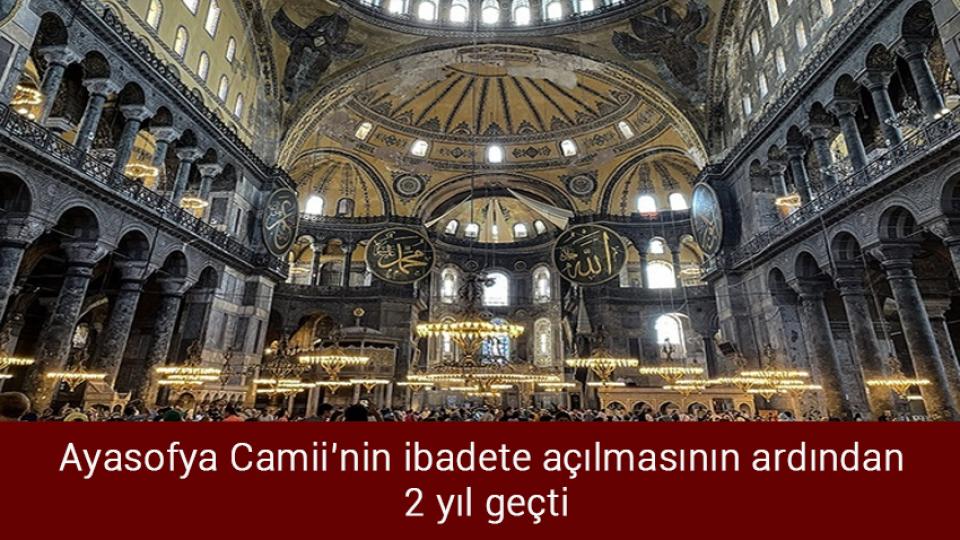 Avrupa'daki havalimanlarında personel eksikliği ve aşırı yoğunluk krizi sürüyor / Ayasofya Camii’nin ibadete açılmasının ardından 2 yıl geçti