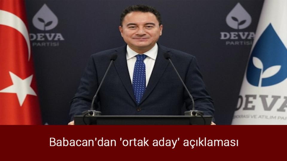 İstanbul'da kuvvetli yağış yaşamı olumsuz etkiledi / Babacan'dan 'ortak aday' açıklaması