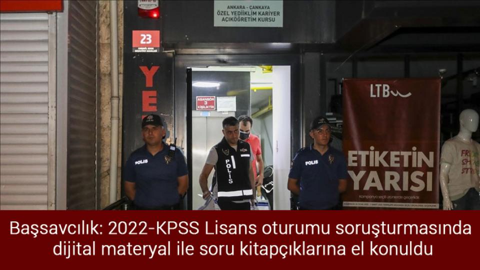 ÖSYM açıkladı! İşte yeni KPSS tarihleri... / Başsavcılık: 2022-KPSS Lisans oturumu soruşturmasında dijital materyal ile soru kitapçıklarına el konuldu