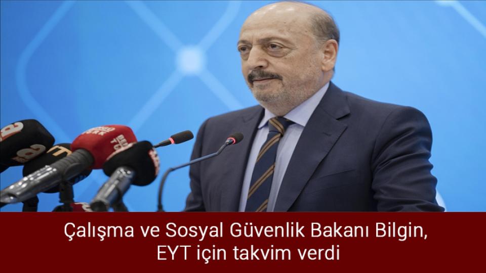 28 Şubat'ı anımsatan karar: YÖK, El Ezher'in doğrudan denkliğini iptal etti / Çalışma ve Sosyal Güvenlik Bakanı Bilgin, EYT için takvim verdi