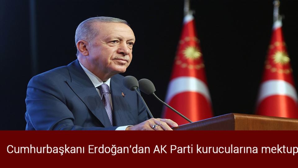 Cumhurbaşkanı Erdoğan'dan indirim açıklaması / Cumhurbaşkanı Erdoğan'dan AK Parti kurucularına mektup