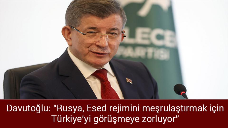 2022-YKS yerleştirme sonuçları açıklandı / Davutoğlu: “Rusya, Esed rejimini meşrulaştırmak için Türkiye’yi görüşmeye zorluyor”
