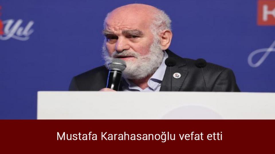 Meteorolojiden 9 il için gök gürültülü sağanak uyarısı / Mustafa Karahasanoğlu vefat etti