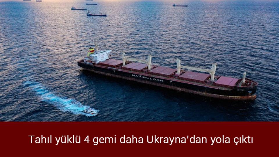 İsrail ve Gazze'deki İslami Cihad arasındaki ateşkes uygulamaya girdi / Tahıl yüklü 4 gemi daha Ukrayna’dan yola çıktı