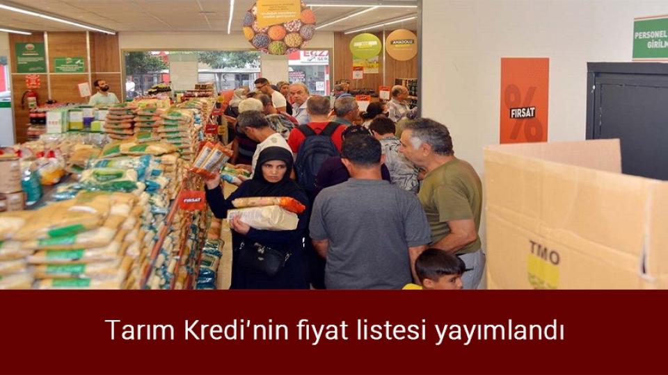 İstanbul'da kuvvetli yağış yaşamı olumsuz etkiledi / Tarım Kredi’nin fiyat listesi yayımlandı