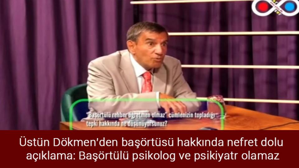2022-YKS yerleştirme sonuçları açıklandı / Üstün Dökmen’den başörtüsü hakkında nefret dolu  açıklama: Başörtülü psikolog ve psikiyatr olamaz