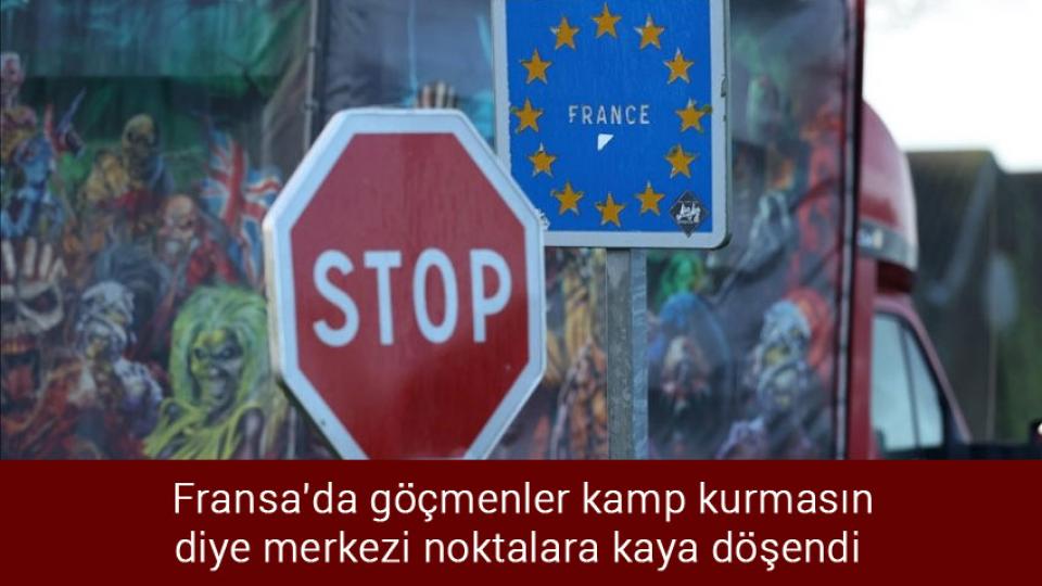 YKS ek yerleştirme sonuçları açıklandı / Fransa'da göçmenler kamp kurmasın diye merkezi noktalara kaya döşendi