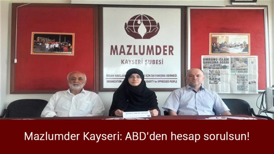 Cuma hutbesi: Takva, hayâ ve tesettür / Mazlumder Kayseri: ABD’den hesap sorulsun!