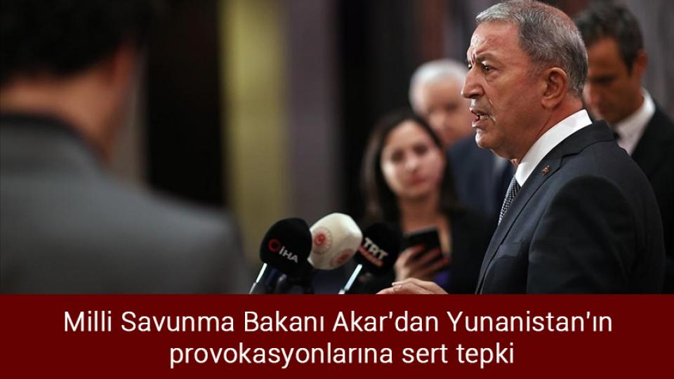 İstanbul'da suya yüzde 40,38 zam yapıldı / Milli Savunma Bakanı Akar'dan Yunanistan'ın provokasyonlarına sert tepki