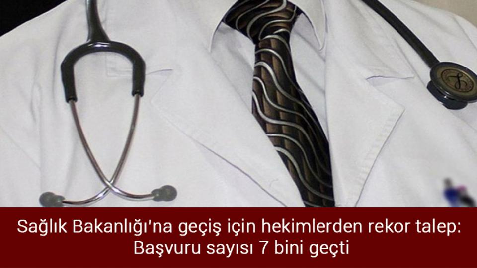 Sosyal konut başvurusu için e-Devlet'te uygulanan kimlik numarası sınırlaması kalkıyor / Sağlık Bakanlığı’na geçiş için hekimlerden rekor talep: Başvuru sayısı 7 bini geçti