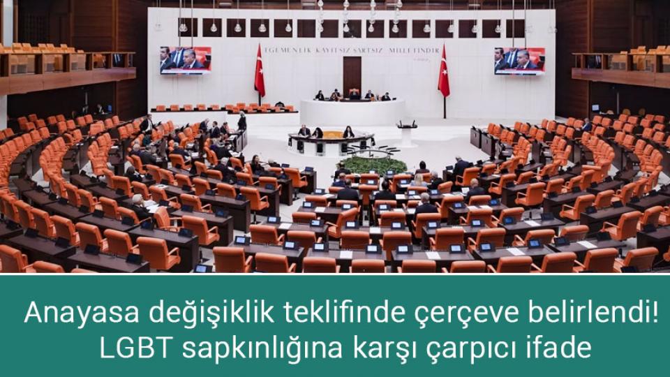 Ailenin Korunması ve Sapkınlıkla Mücadele Halkın Ortak Talebidir|Hüseyin İMİR / Anayasa değişiklik teklifinde çerçeve belirlendi! LGBT sapkınlığına karşı çarpıcı ifade