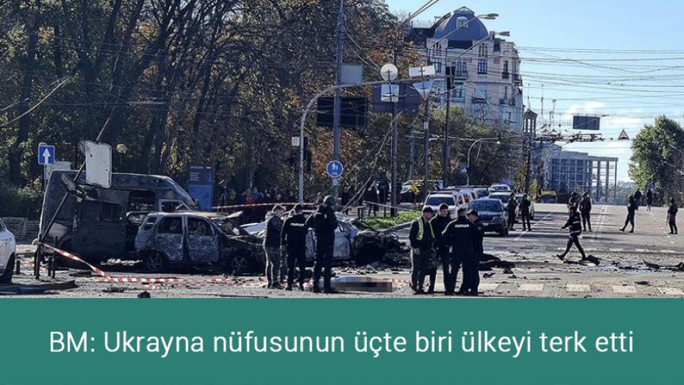 BM: Ukrayna nüfusunun üçte biri ülkeyi terk etti