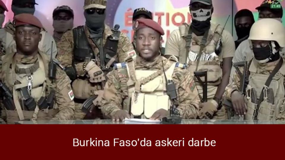 Burkina Faso'da askeri darbe