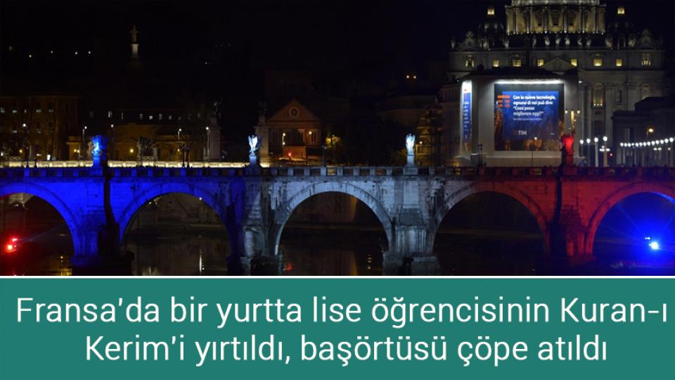 Hindistan’da başörtülü öğrencilerin üniversiteye girmesi engellendi / Fransa'da bir yurtta lise öğrencisinin Kuran-ı  Kerim'i yırtıldı, başörtüsü çöpe atıldı