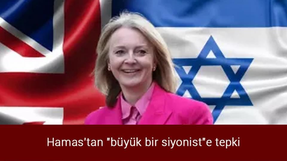 Hamas'tan "büyük bir siyonist"e tepki